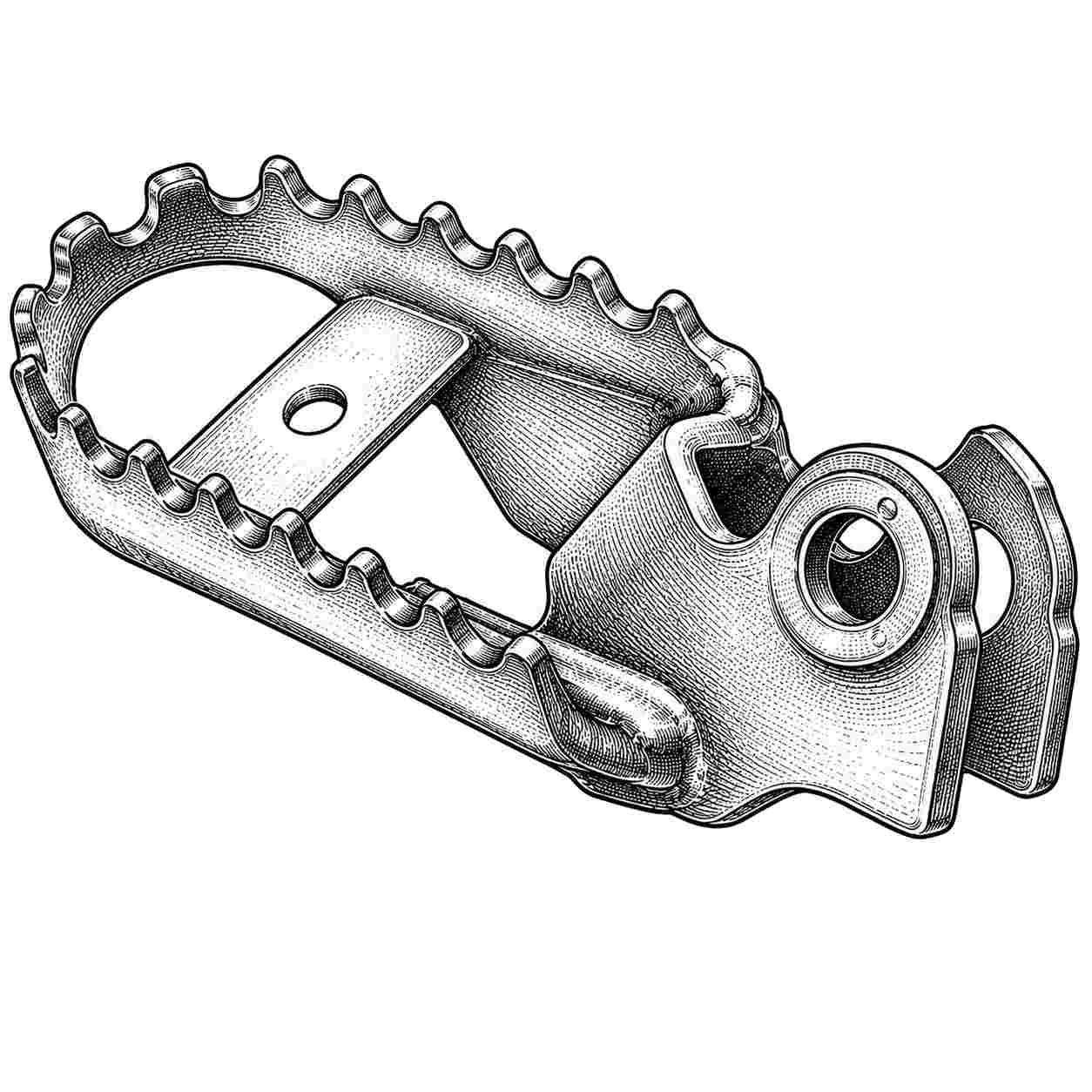 Footrest Standard Front Right